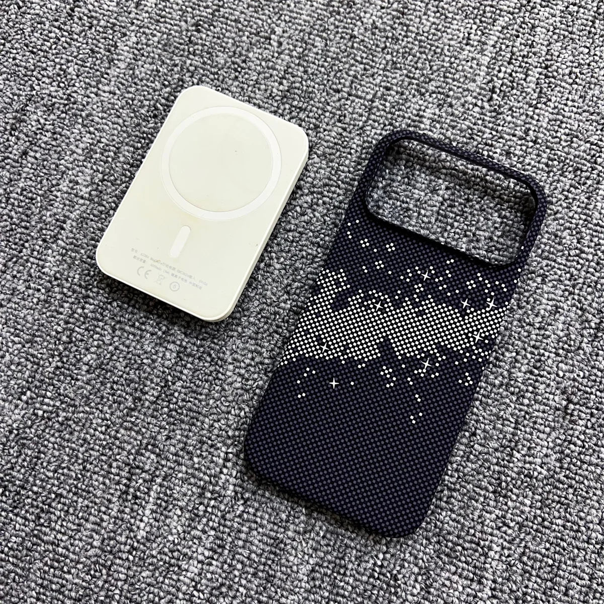 Carbon Fibre Pattern Frameless iPhone Case