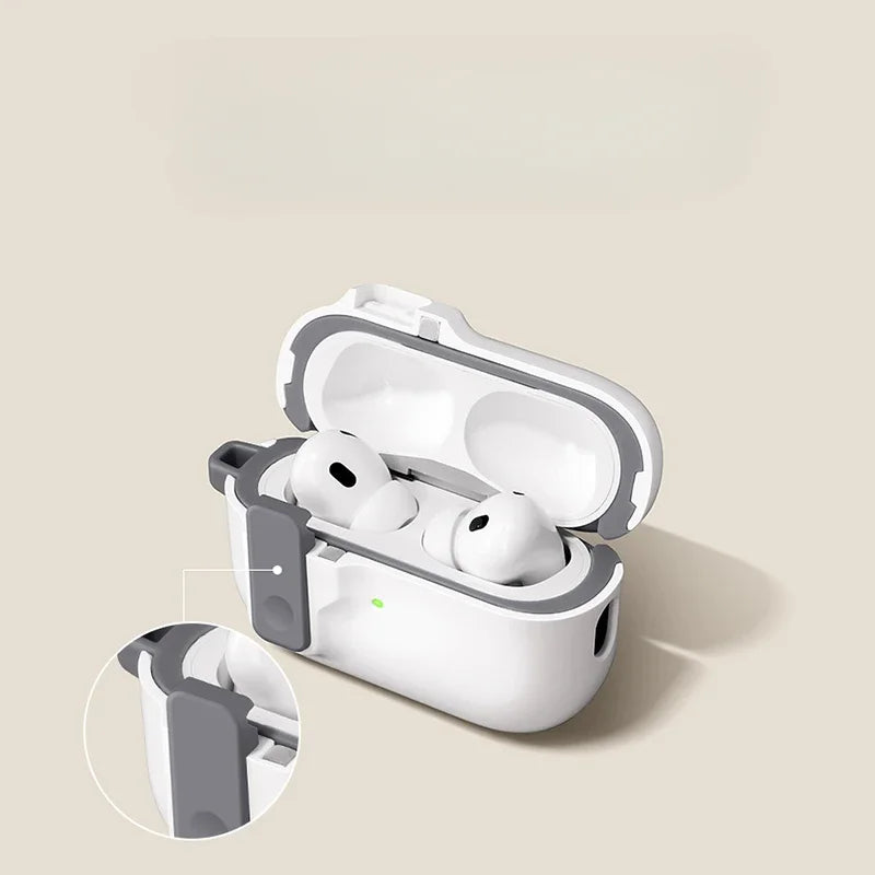 Magnetic AirPods Case with Stand and Hook