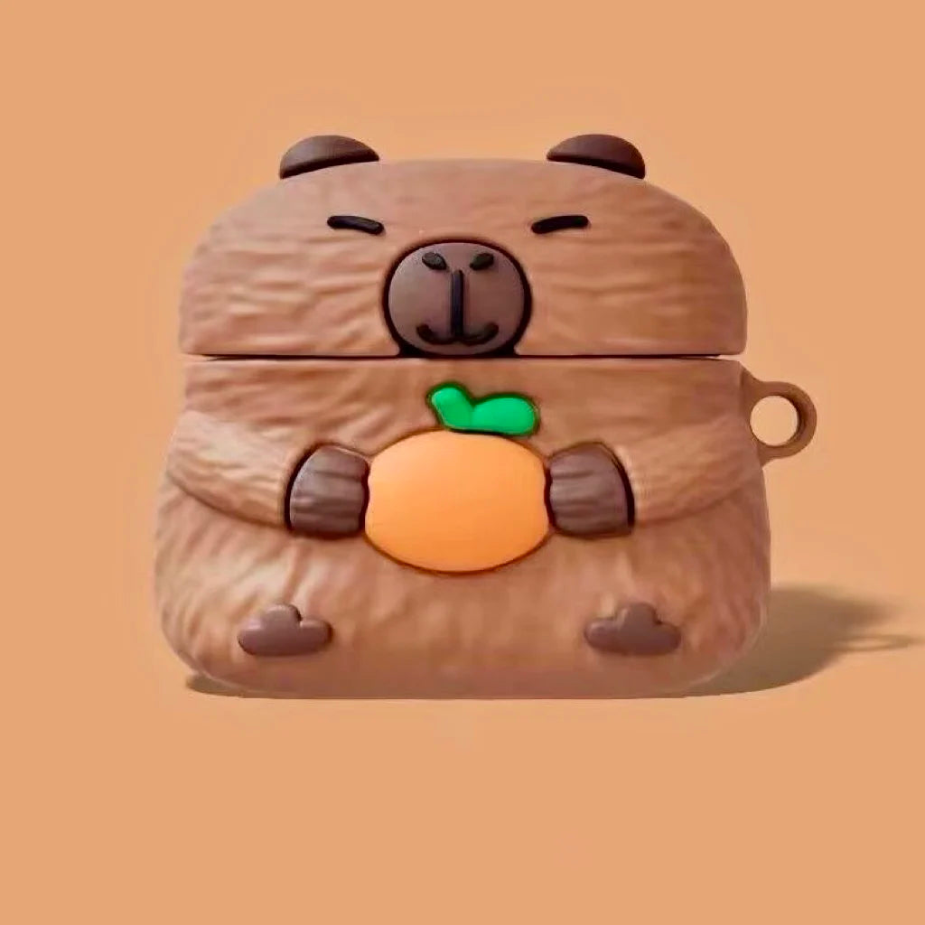 3D Chocolate Cookie AirPods Case