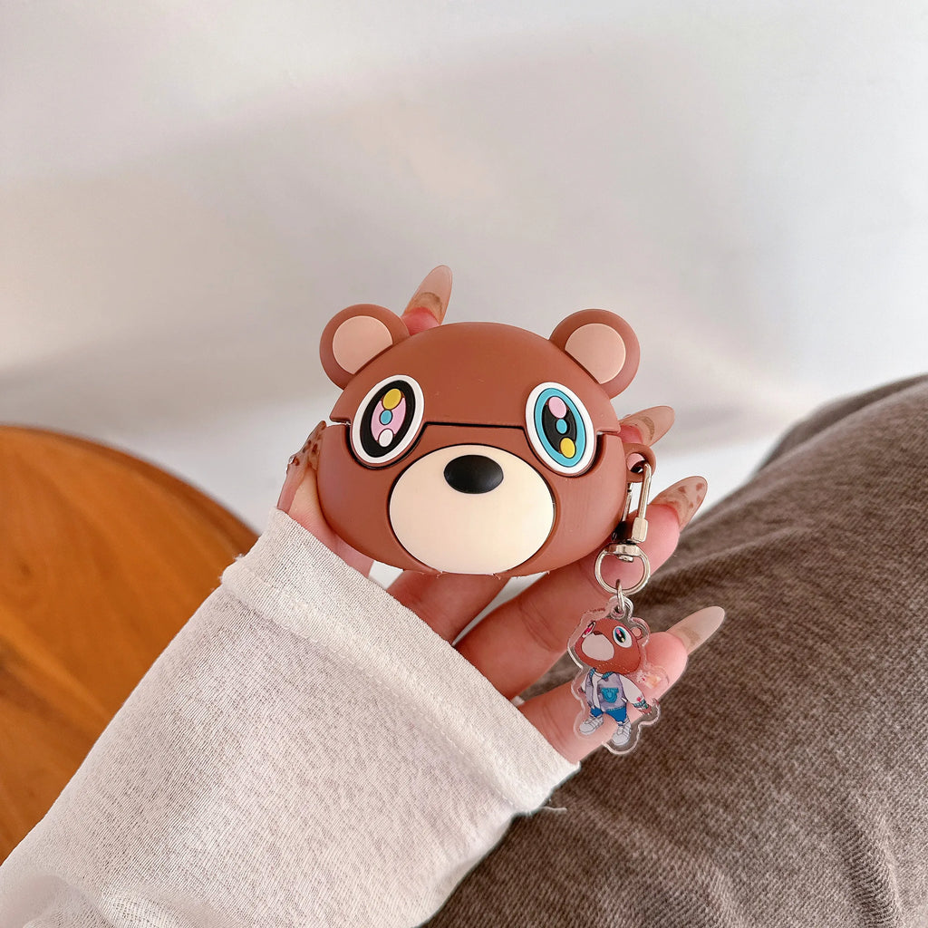 Teddy Bear AirPods Silicone Case