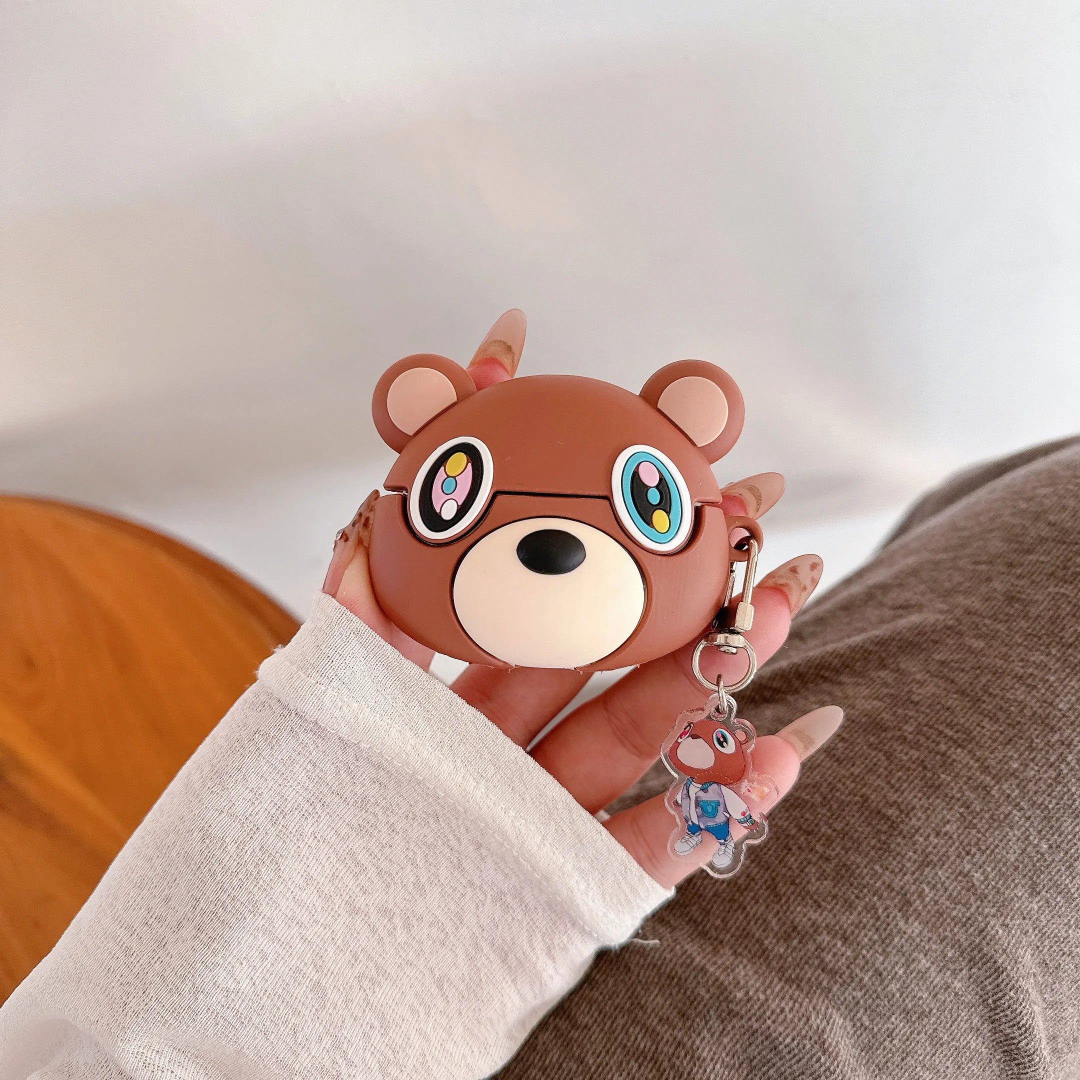 Teddy Bear AirPods Silicone Case