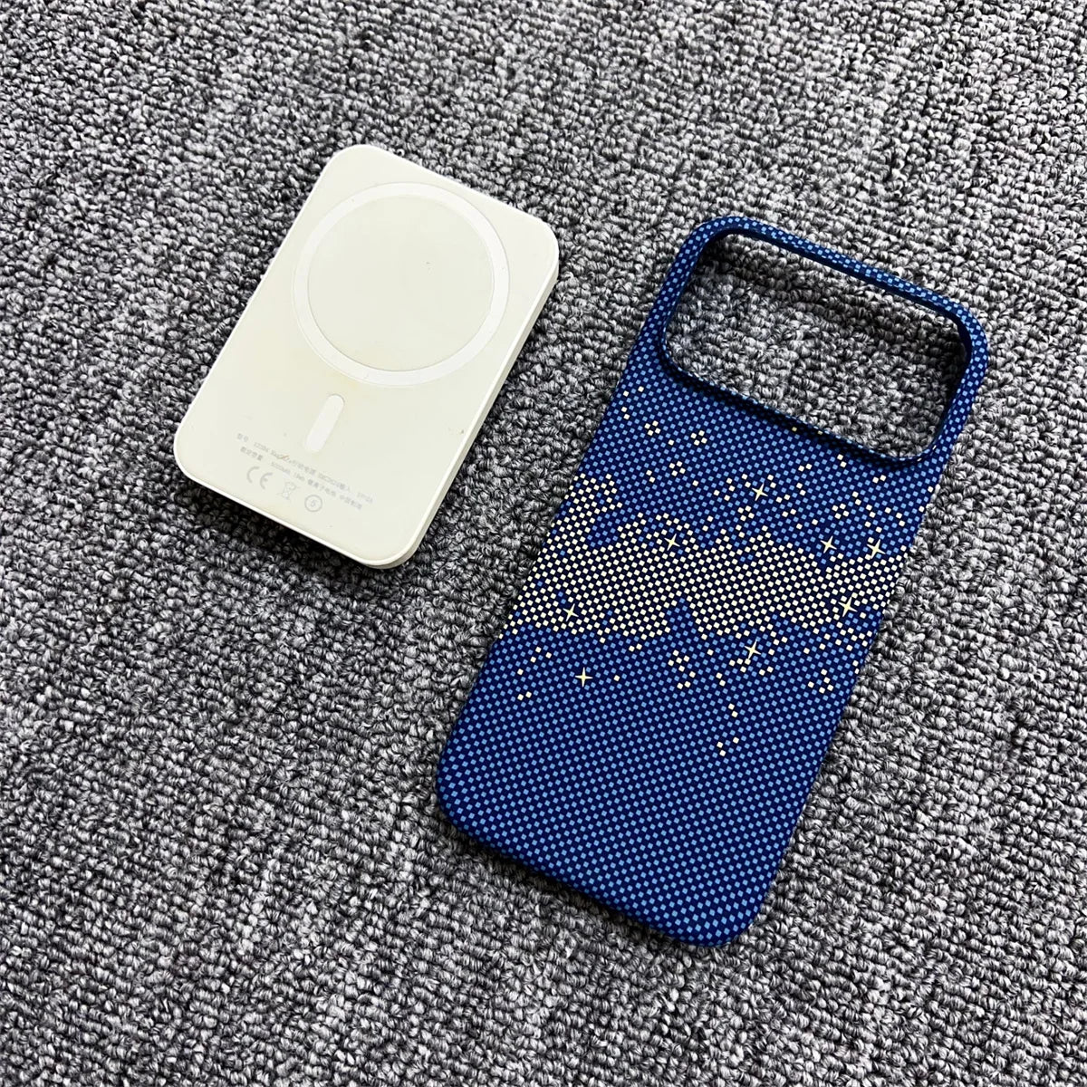 Carbon Fibre Pattern Frameless iPhone Case