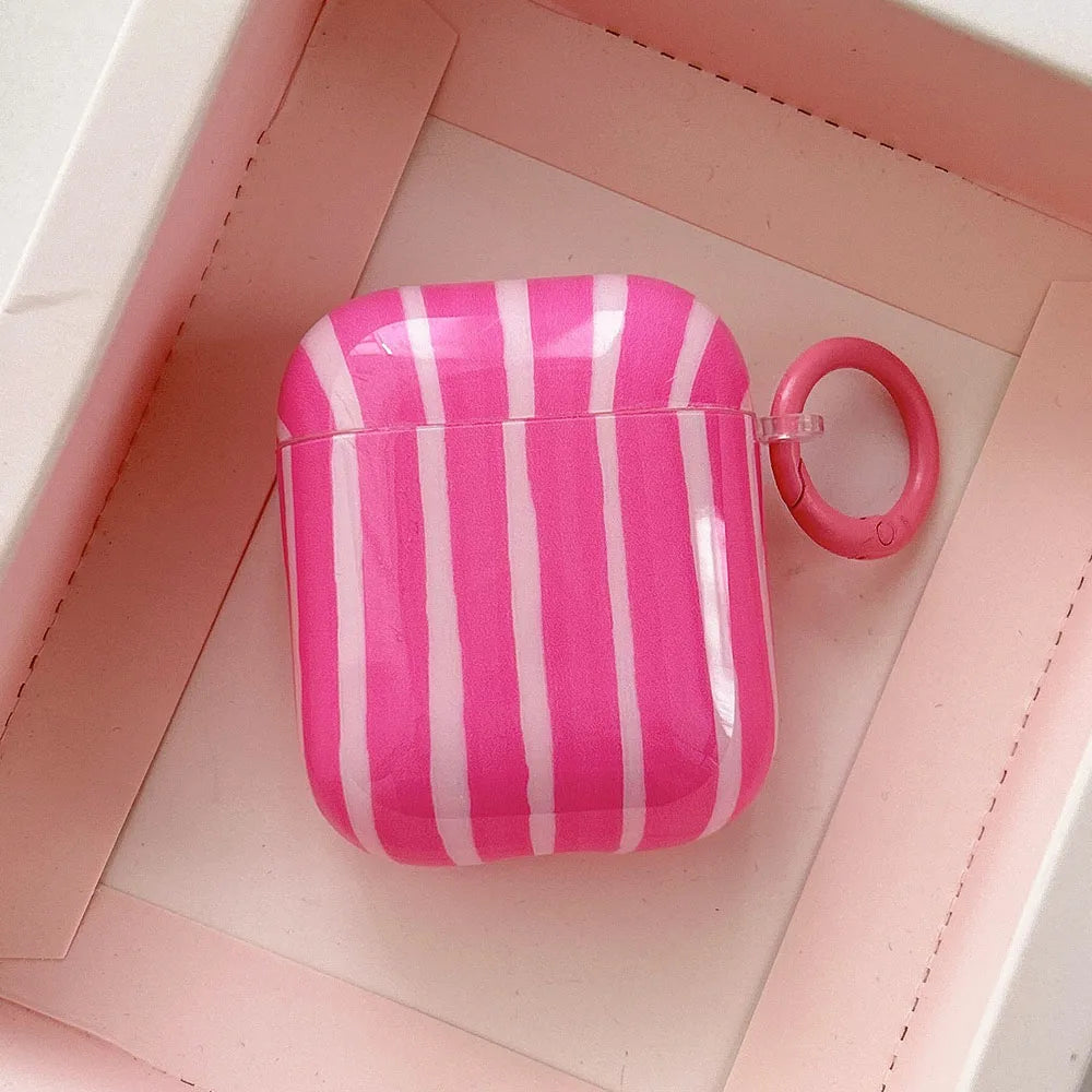 Color Stripe AirPods Protective Case