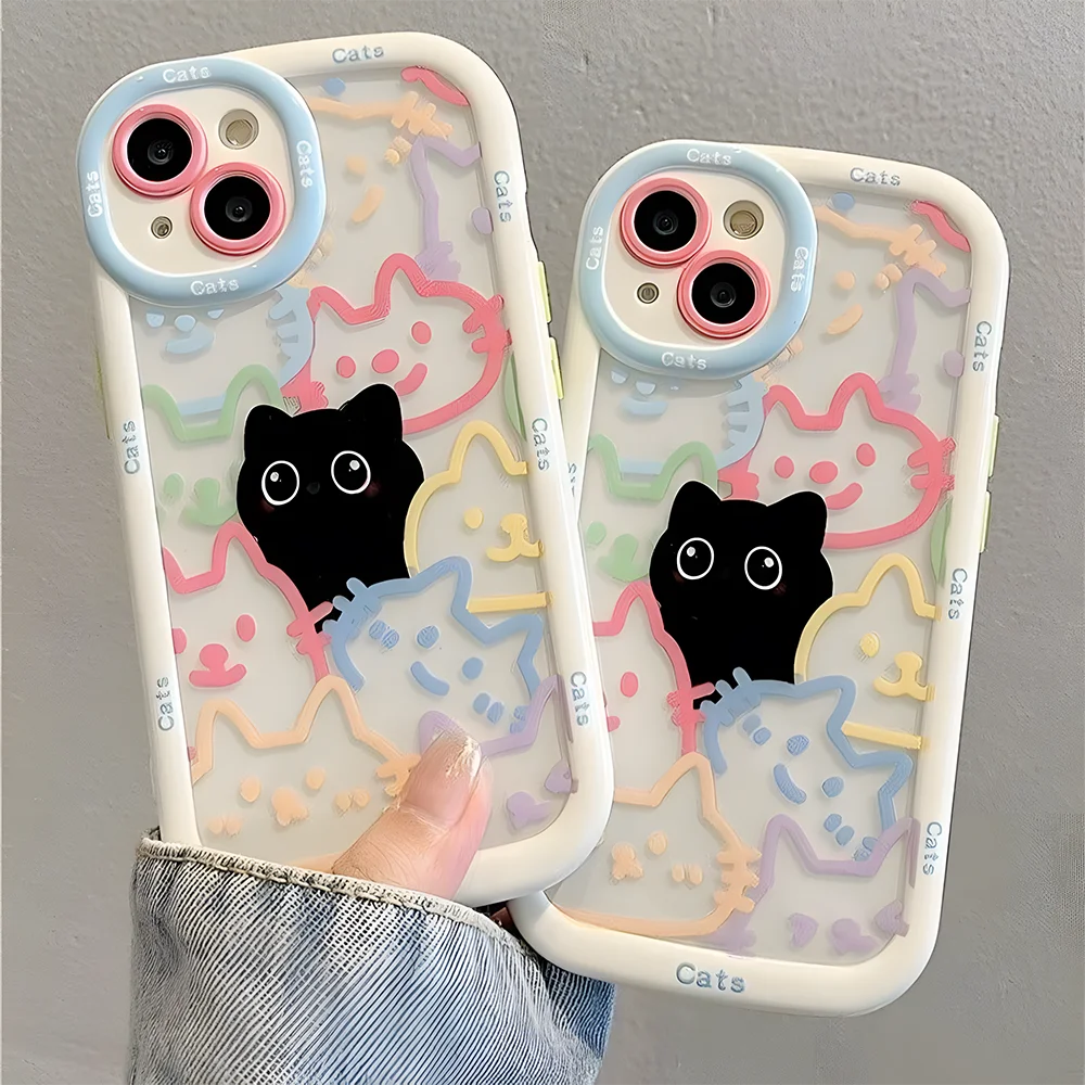 Cut Cat Aninal iPhone Case