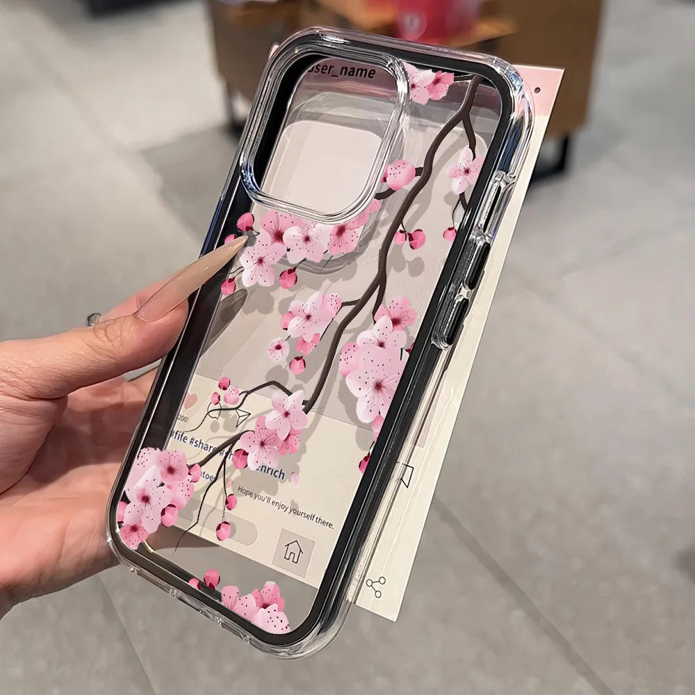 Flower Funda iPhone Case