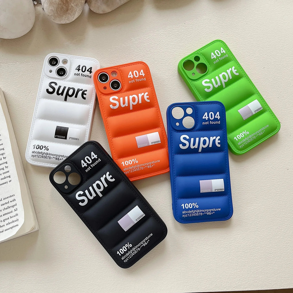 Fashion Down Jacket Puffer iPhone Case