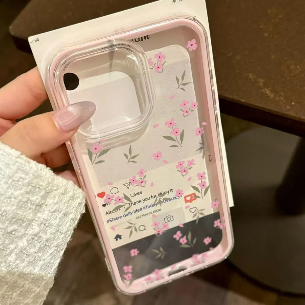 Flower Funda iPhone Case