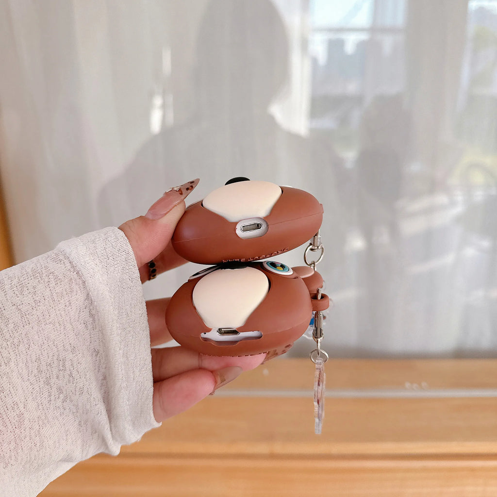 Teddy Bear AirPods Silicone Case