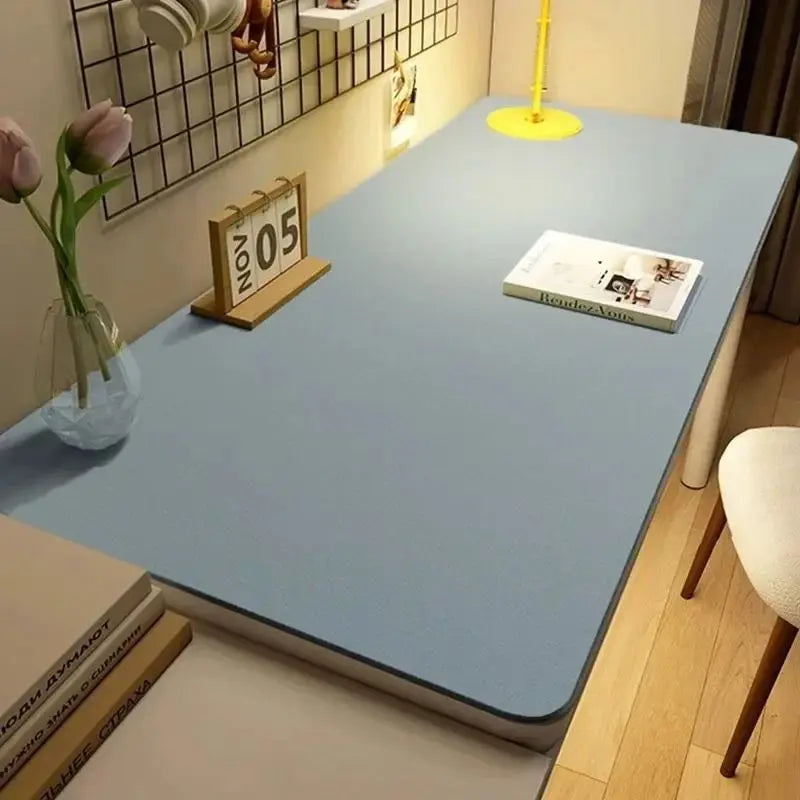 Leather Waterproof Desk Mat Table Protector