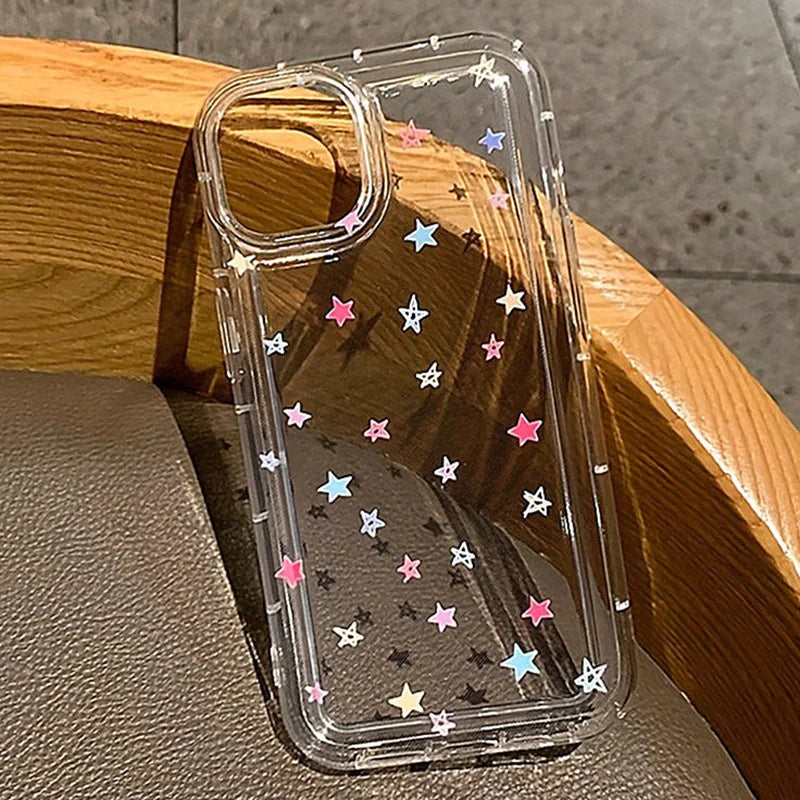 Flower Stars Soft iPhone Case