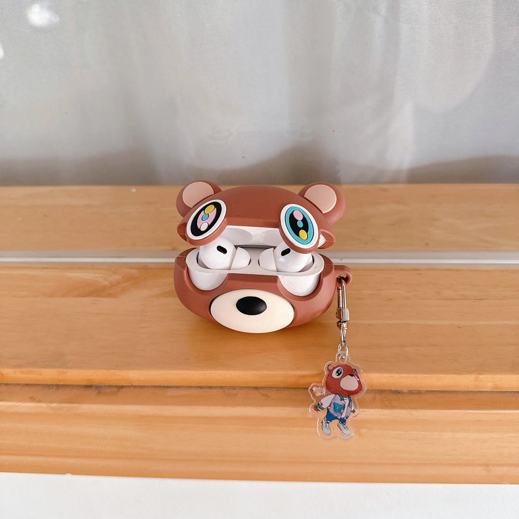 Teddy Bear AirPods Silicone Case