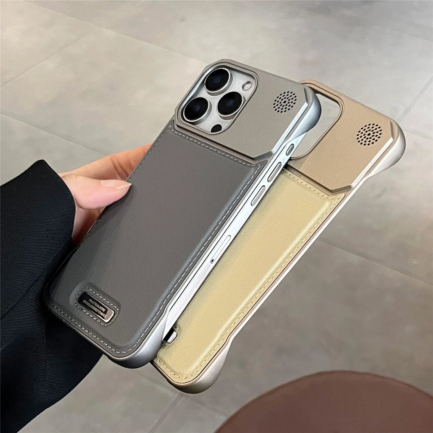 Aromatherapy Leather iPhone Case