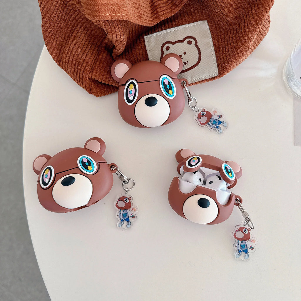 Teddy Bear AirPods Silicone Case