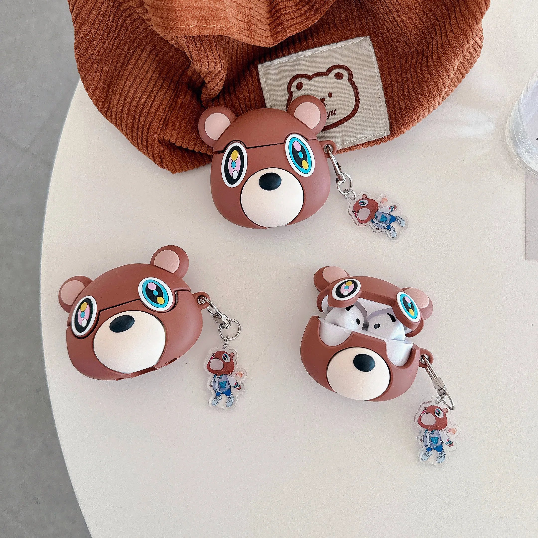 Teddy Bear AirPods Silicone Case
