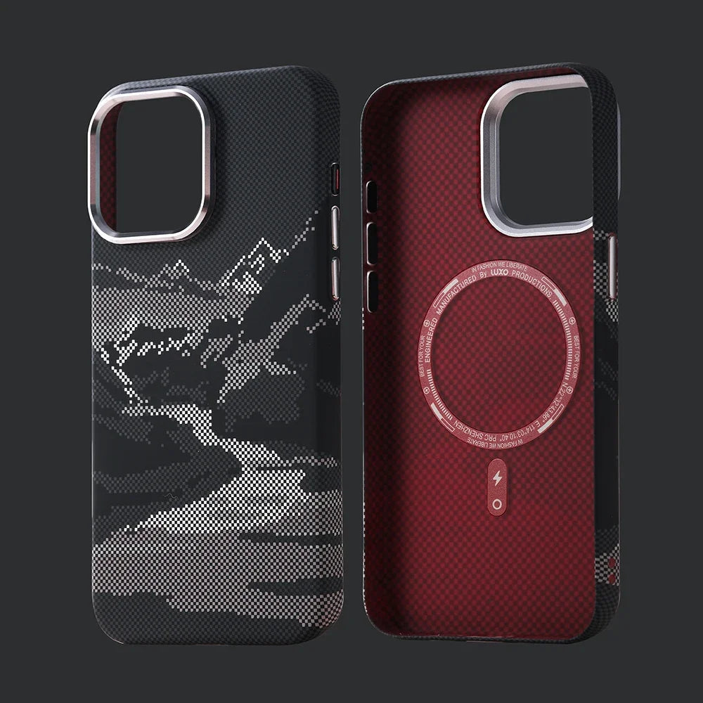 Landscape Relief for MagSafe iPhone Case