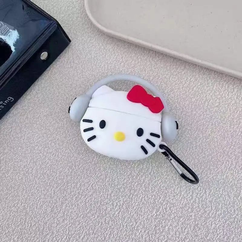 Hello Kitty AirPods 3D Cartoon Case