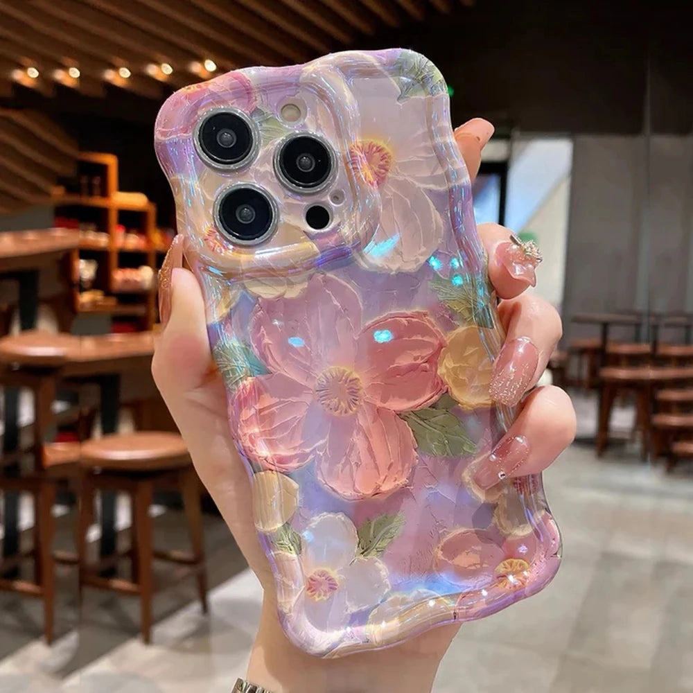 Retro Oil Painting iPhone Case