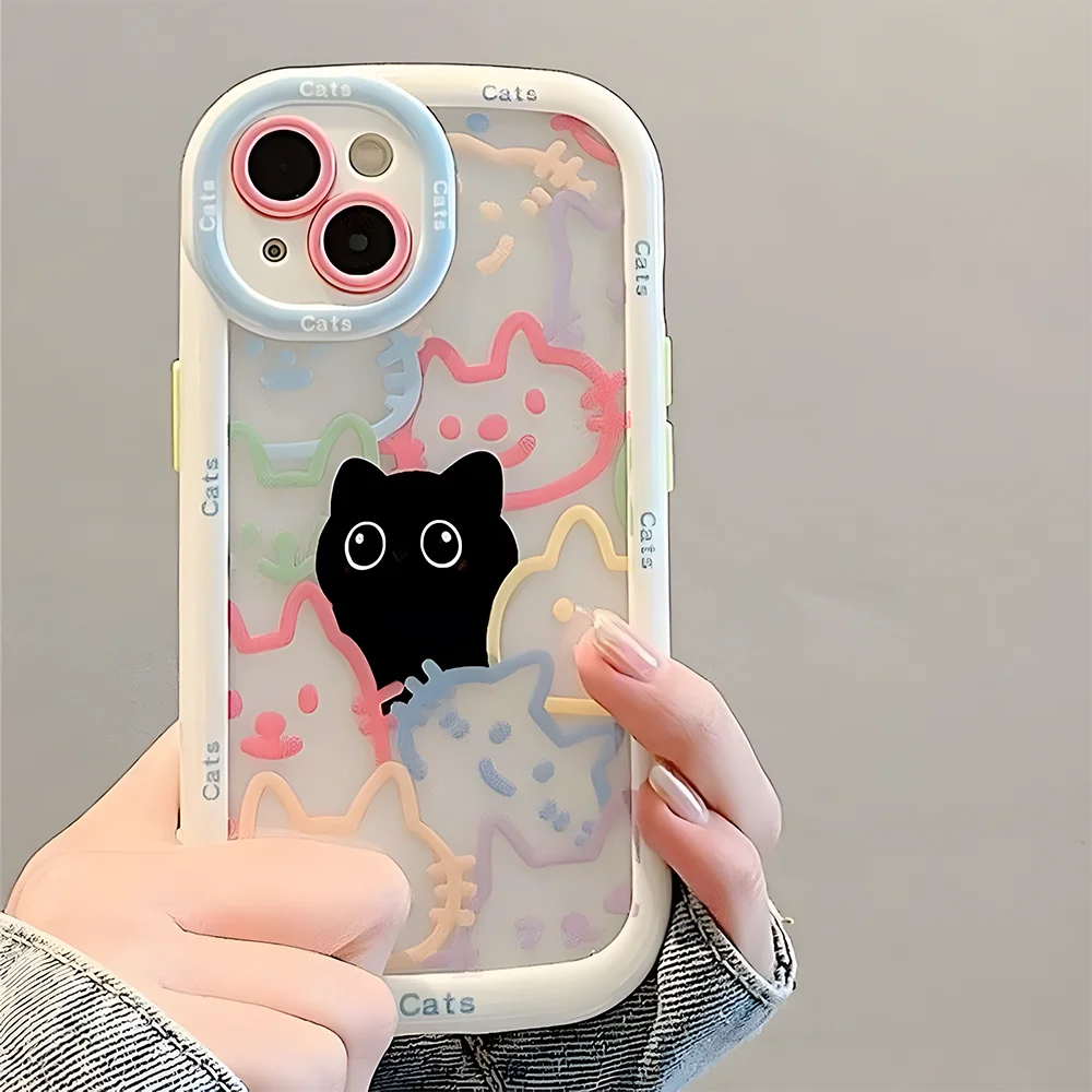 Cut Cat Aninal iPhone Case