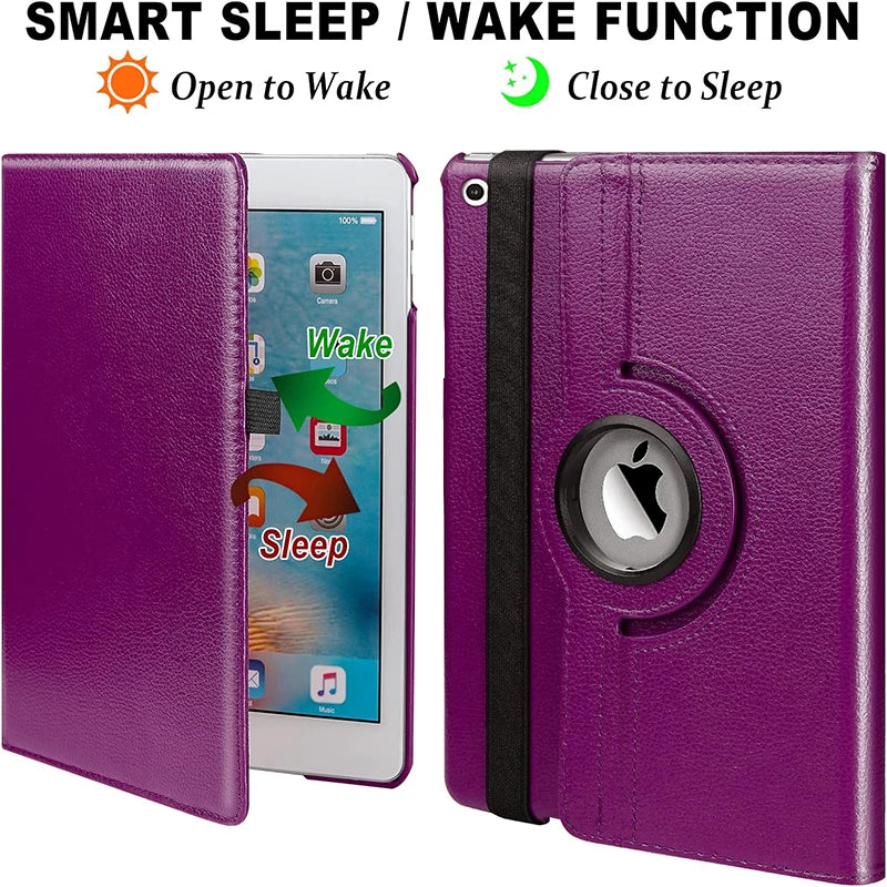 360 Rotating iPad Case for Pro Air and All Models