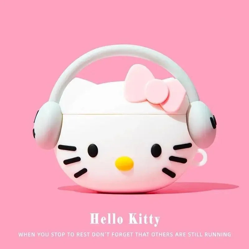 Hello Kitty AirPods 3D Cartoon Case