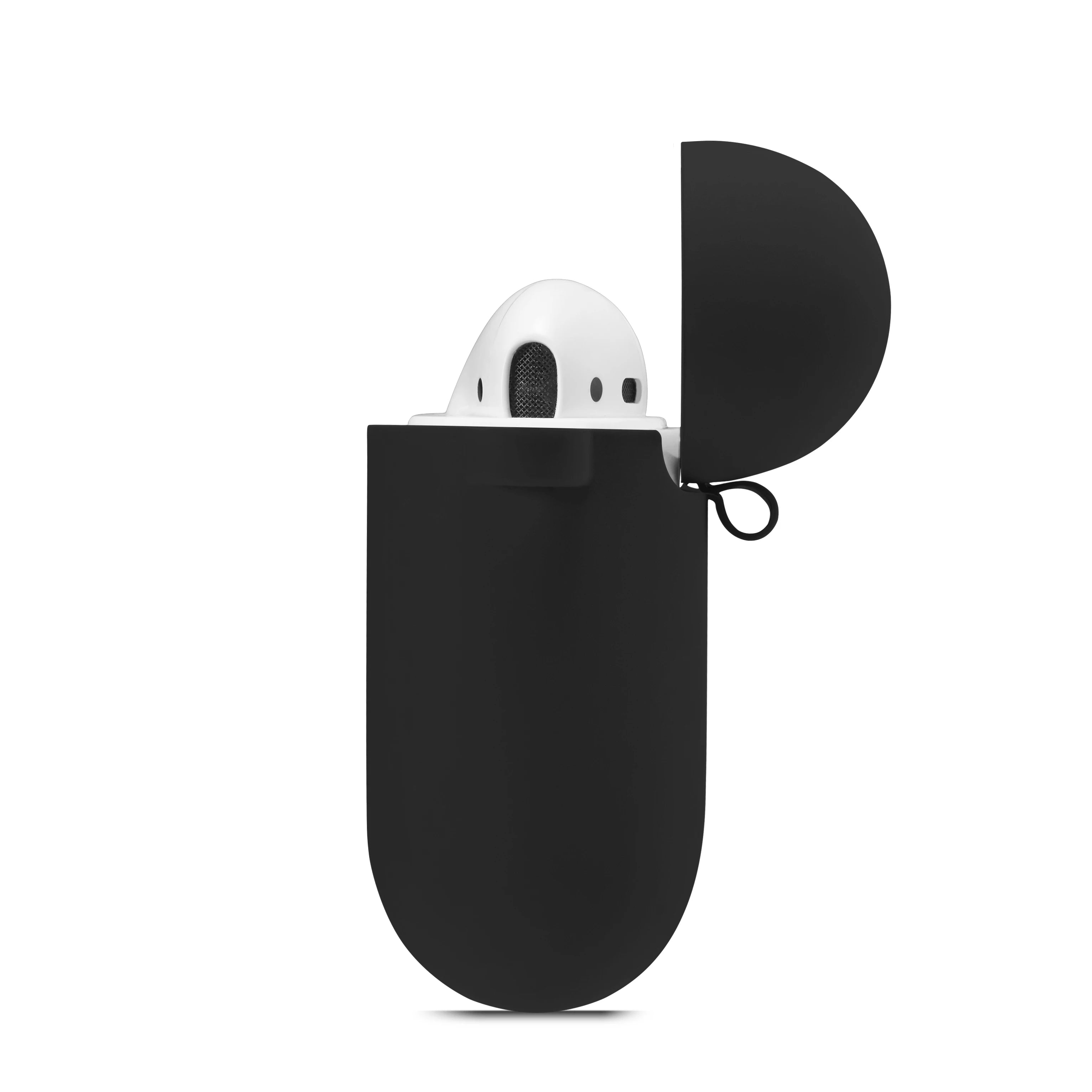 AirPods Silicone Protective Case with Keychain