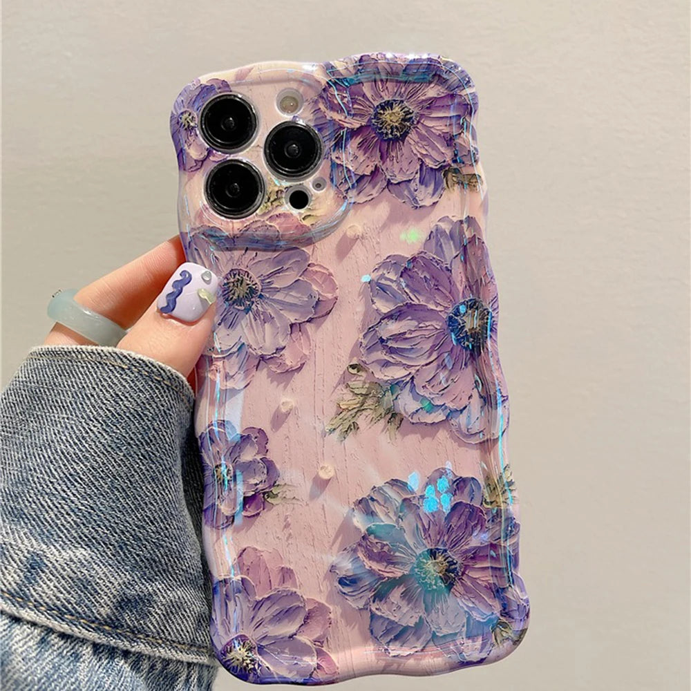 Retro Oil Painting iPhone Case