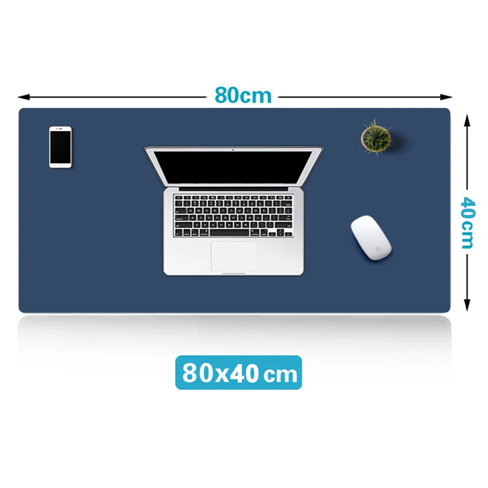 Leather Gaming Mouse Pad Desk Mat