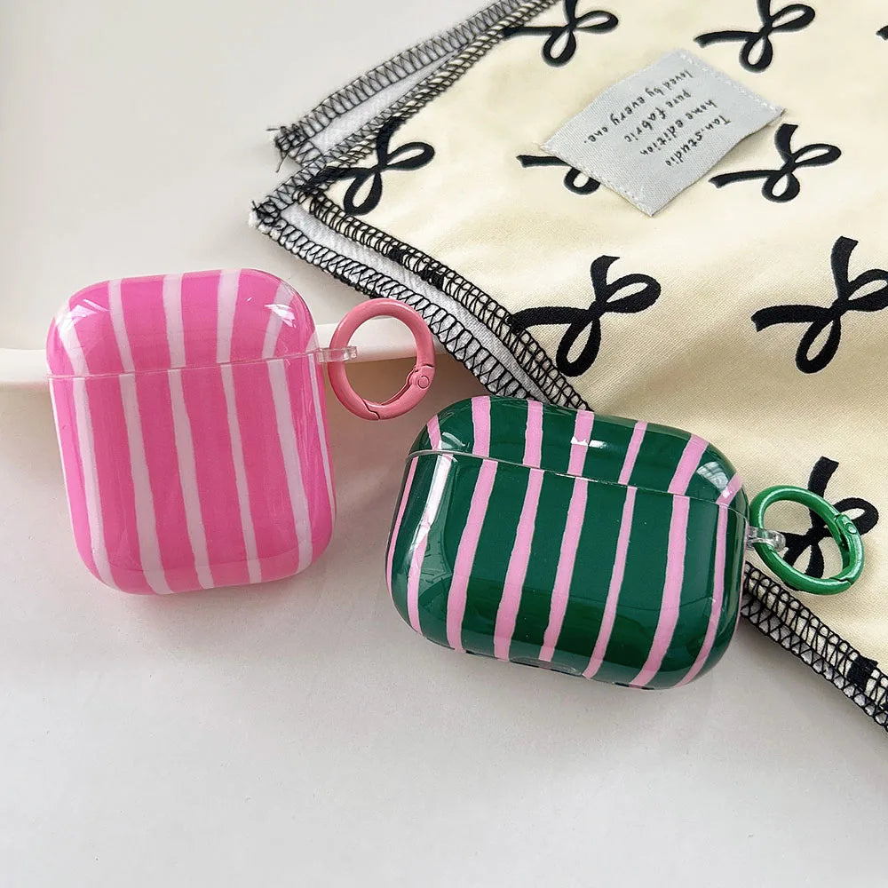 Color Stripe AirPods Protective Case