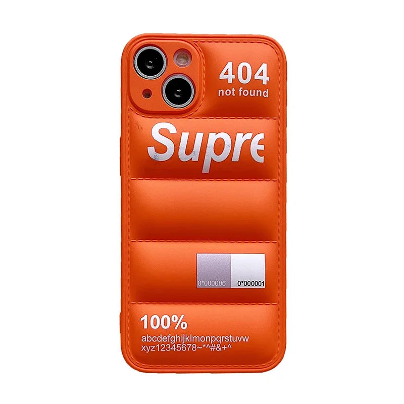 Fashion Down Jacket Puffer iPhone Case
