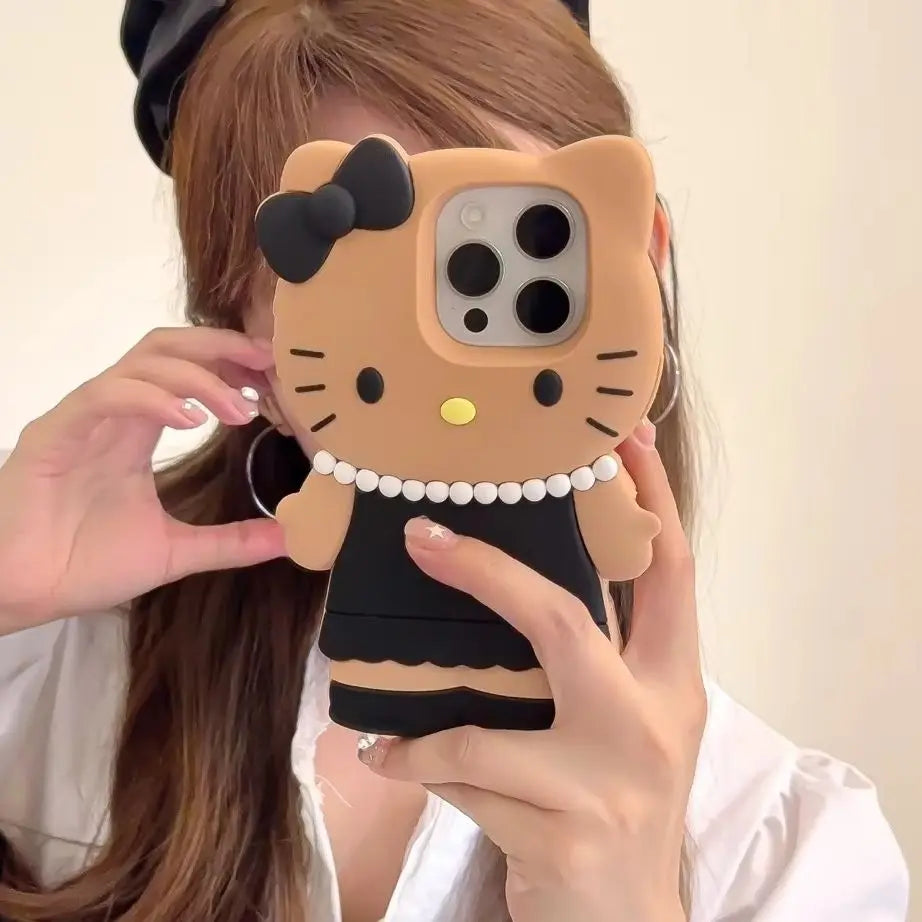 Cute Style Necklace Hello Kitty iPhone Case