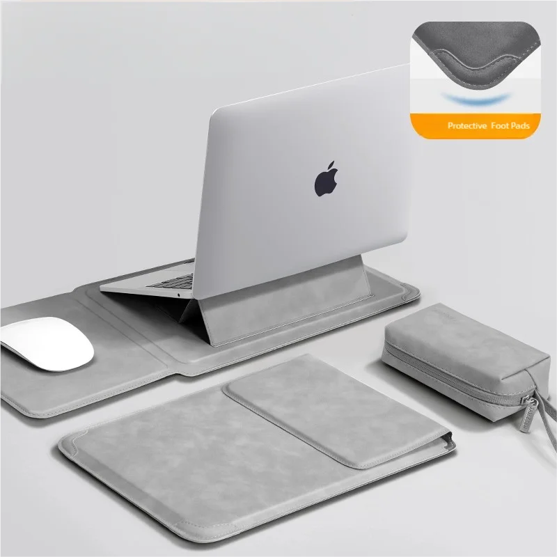 Laptop Sleeve Case with Stand for MacBook and Laptops