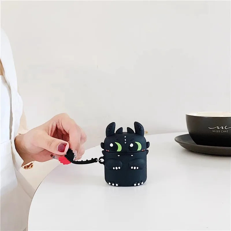 Cute Dragon AirPods Silicone Case