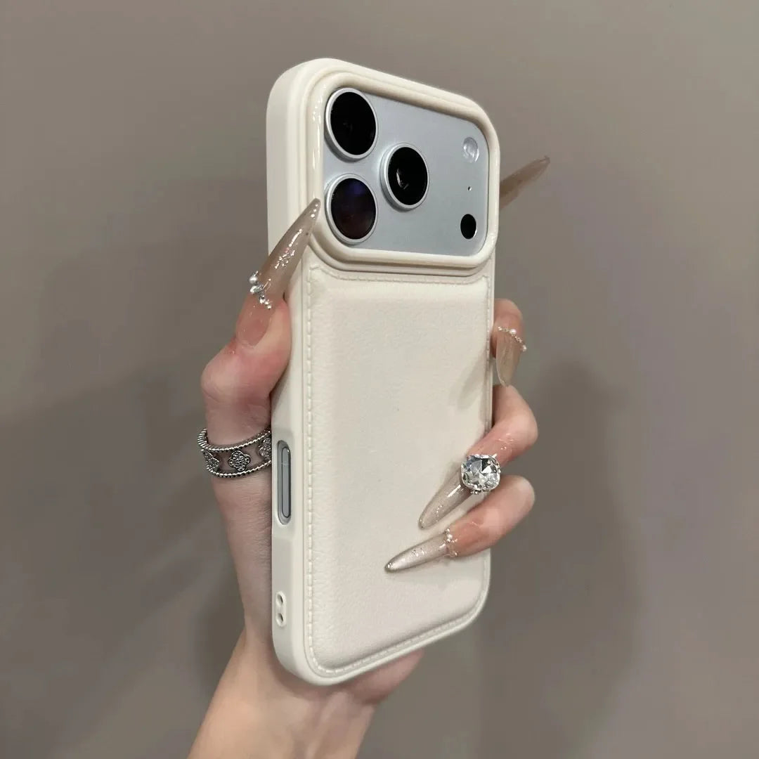 Bulge Leather iPhone Case