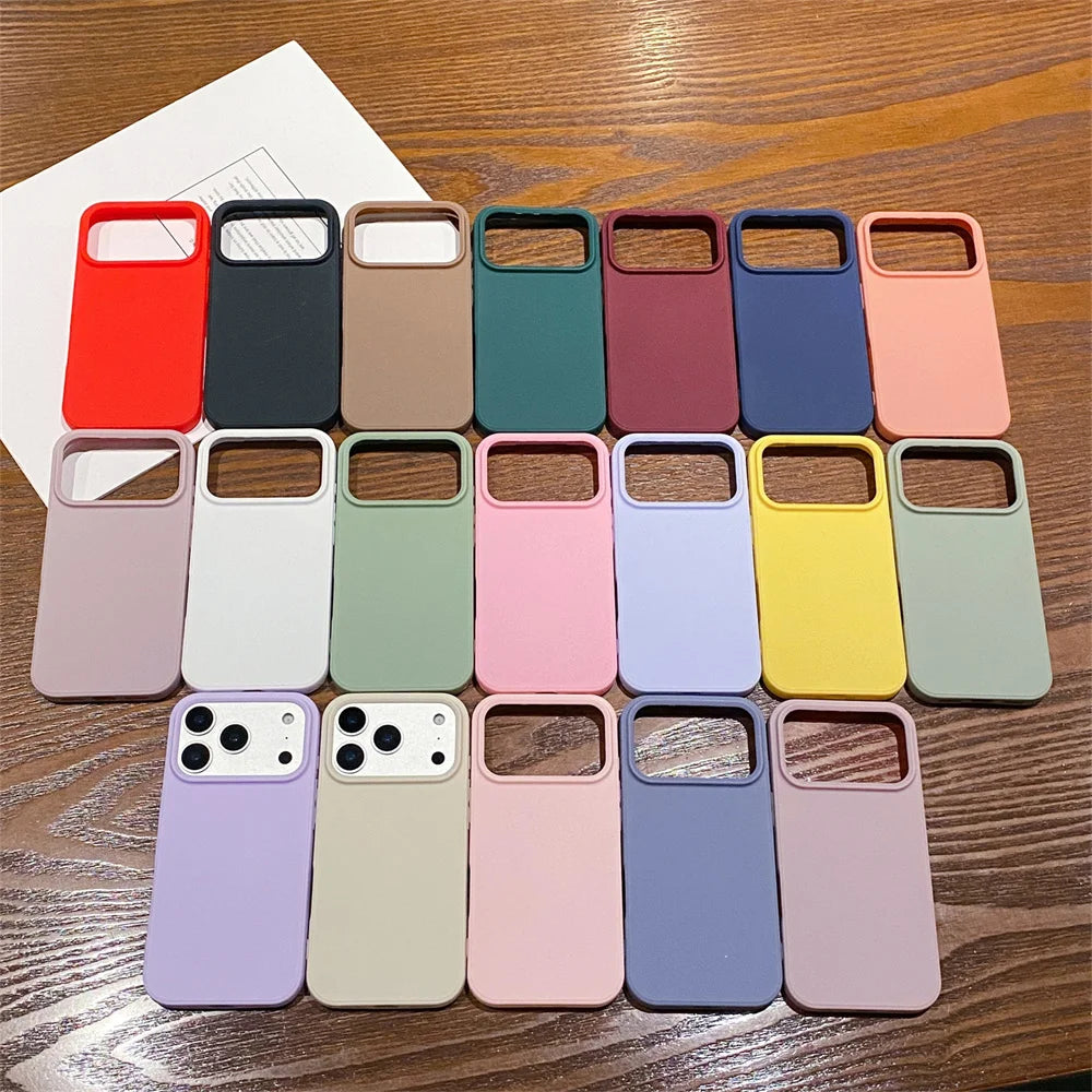 Office Frosted Plain iPhone Case