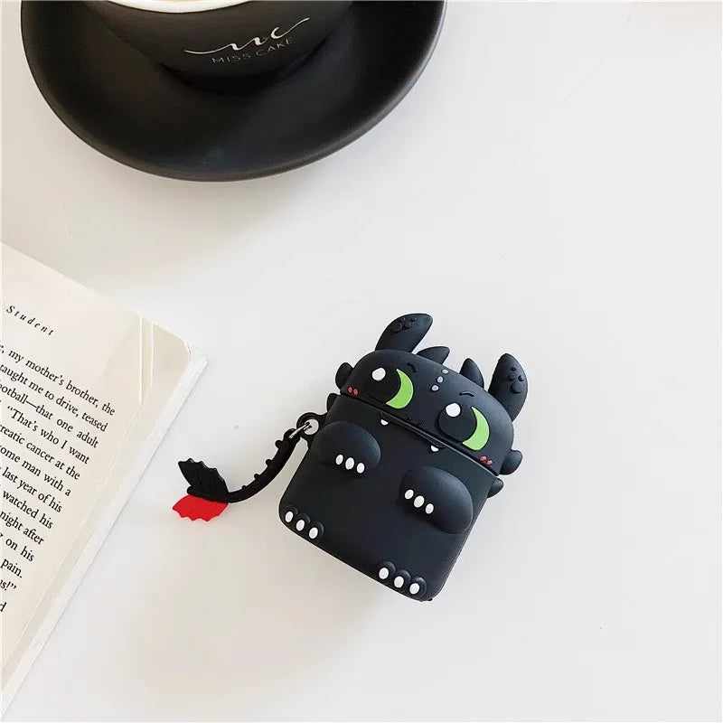 Cute Dragon AirPods Silicone Case