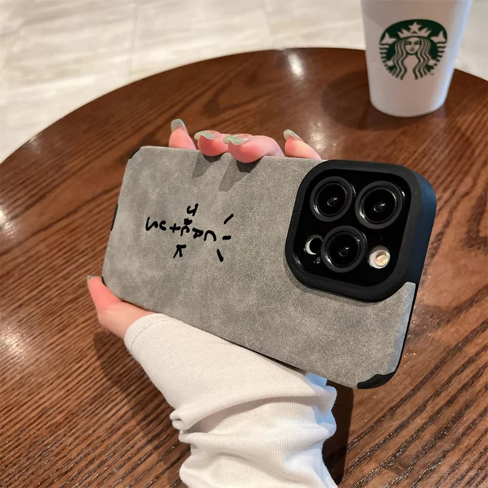 Flip leather iPhone Case