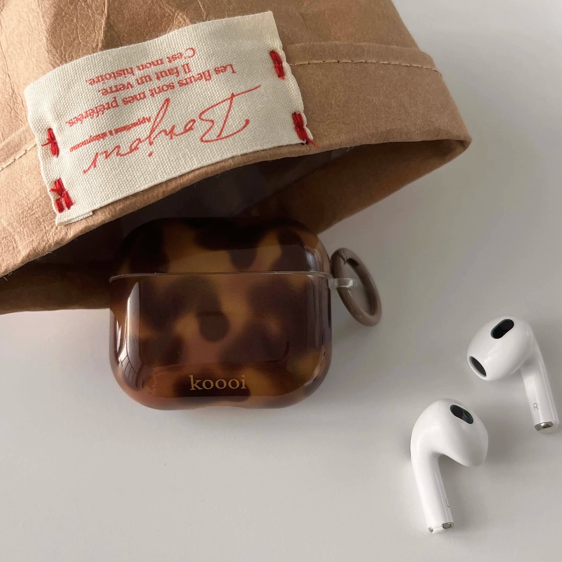 Amber Transparent AirPods Protective Case