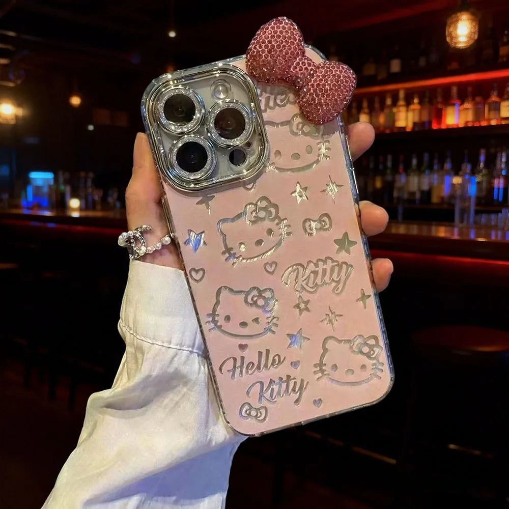 Feather Sanrio Hello Kitty iPhone Case