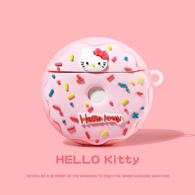 Hello Kitty AirPods 3D Cartoon Case