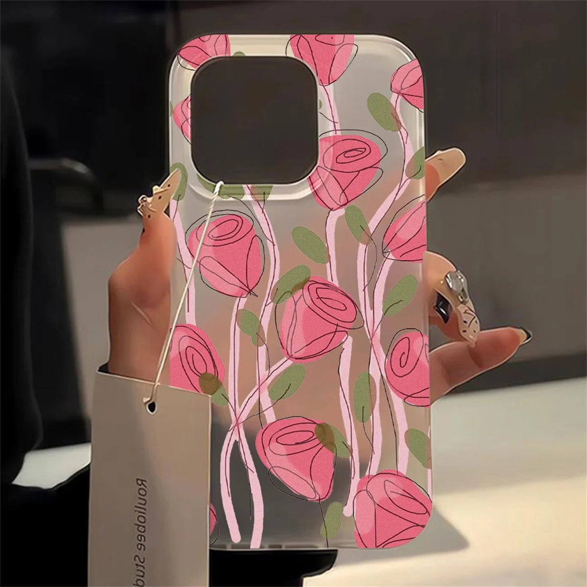 Transparent Matte iPhone Case