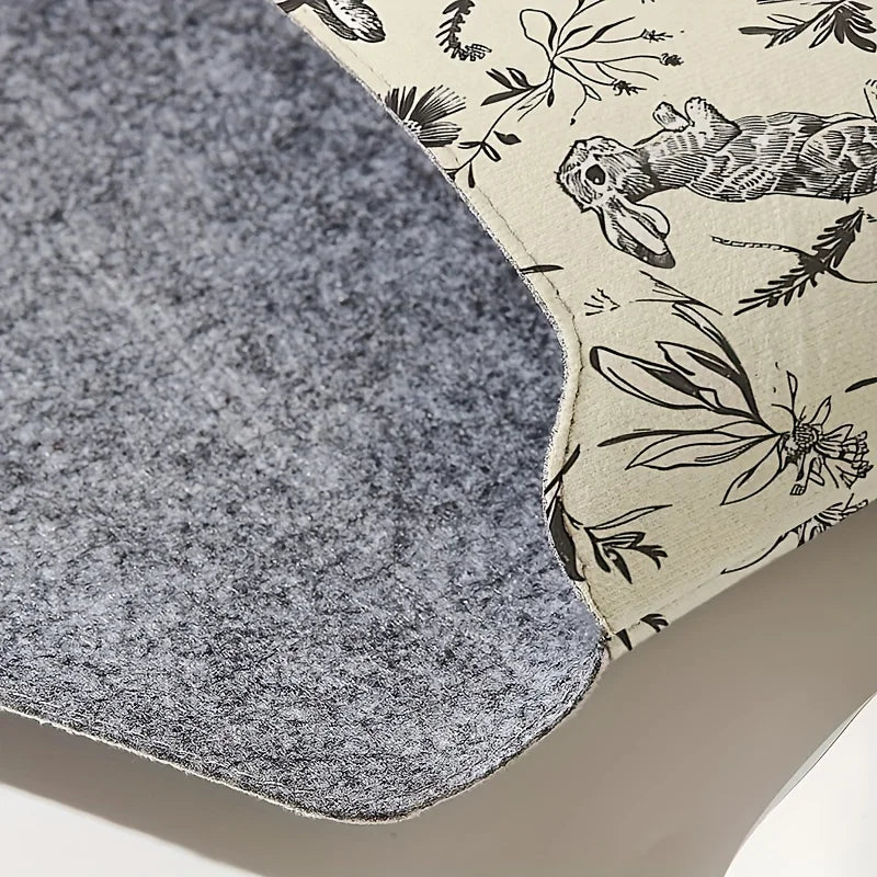 Rabbit Print Laptop Sleeve Bag Soft Cover