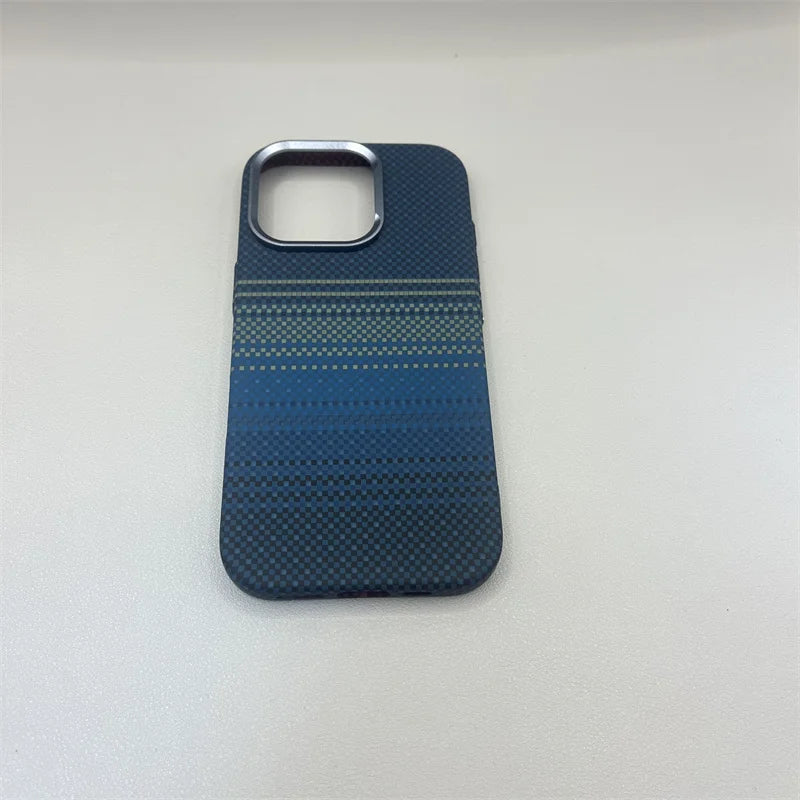 Carbon Fiber Texture 3D Relief iPhone Case