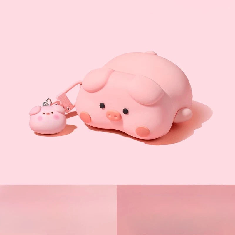 Cute 3D Pig AirPods Protective Case
