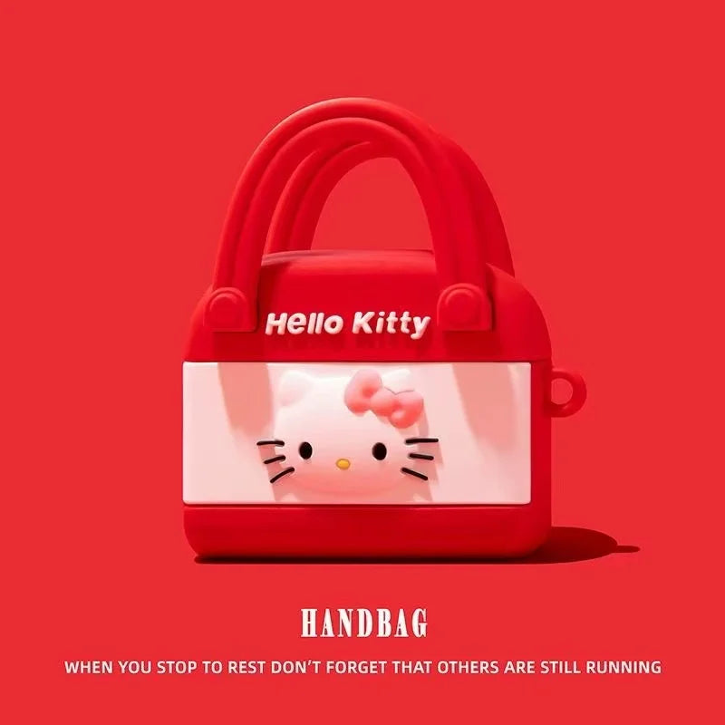 Hello Kitty AirPods 3D Cartoon Case