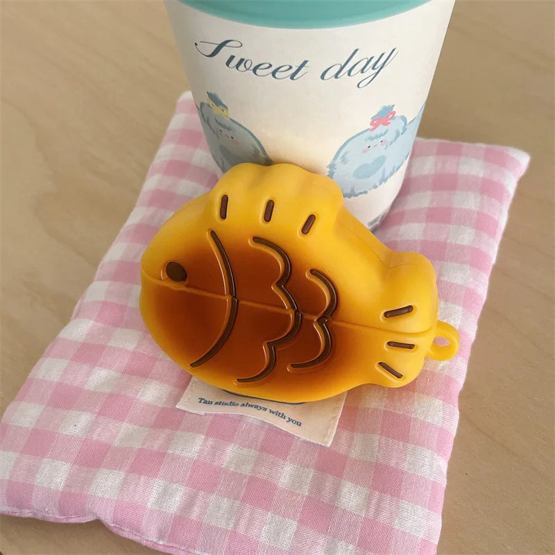 3D Taiyaki AirPods Case with Pendant