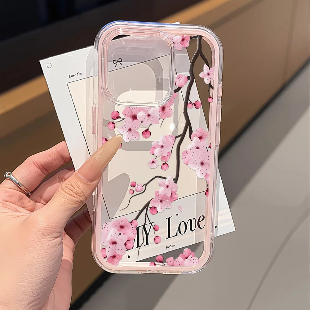 Flower Funda iPhone Case