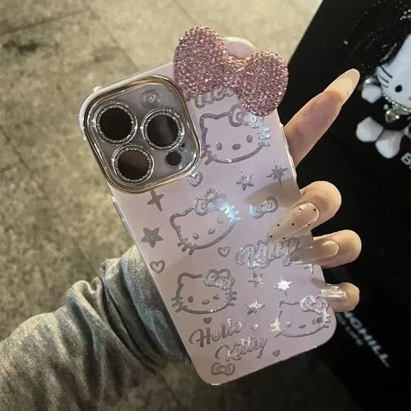 Feather Sanrio Hello Kitty iPhone Case