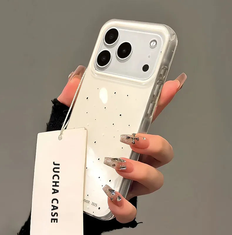 Polka Dot Cartoon Creative Cute iPhone Case