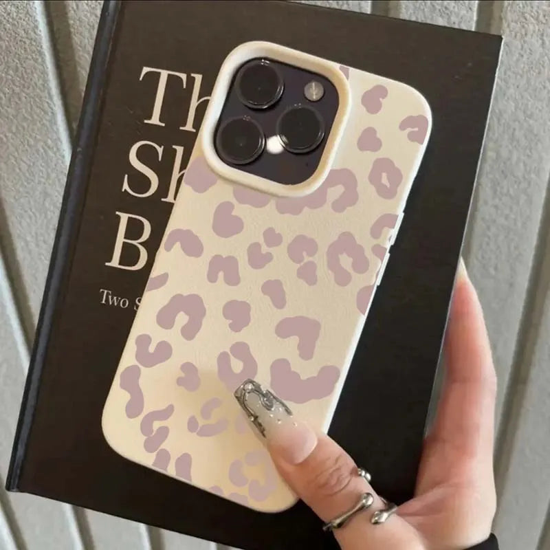 Leopard Print Lichee Patterns iPhone Case