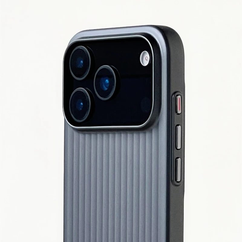 Fashion Plating 3D Luggage Stripes for Magsafe iPhone Case